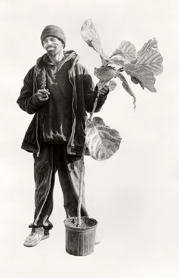 Joel Daniel Phillips, Billy With A Ficus (commission), 2019