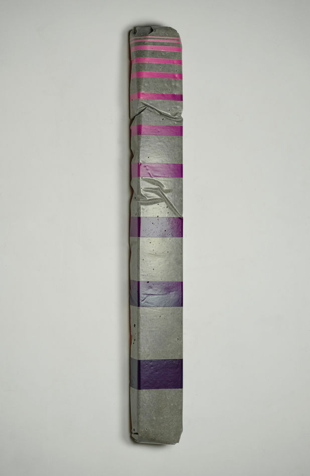 Alexis Arnold, Bar Graph in Pink and Purple, 2018