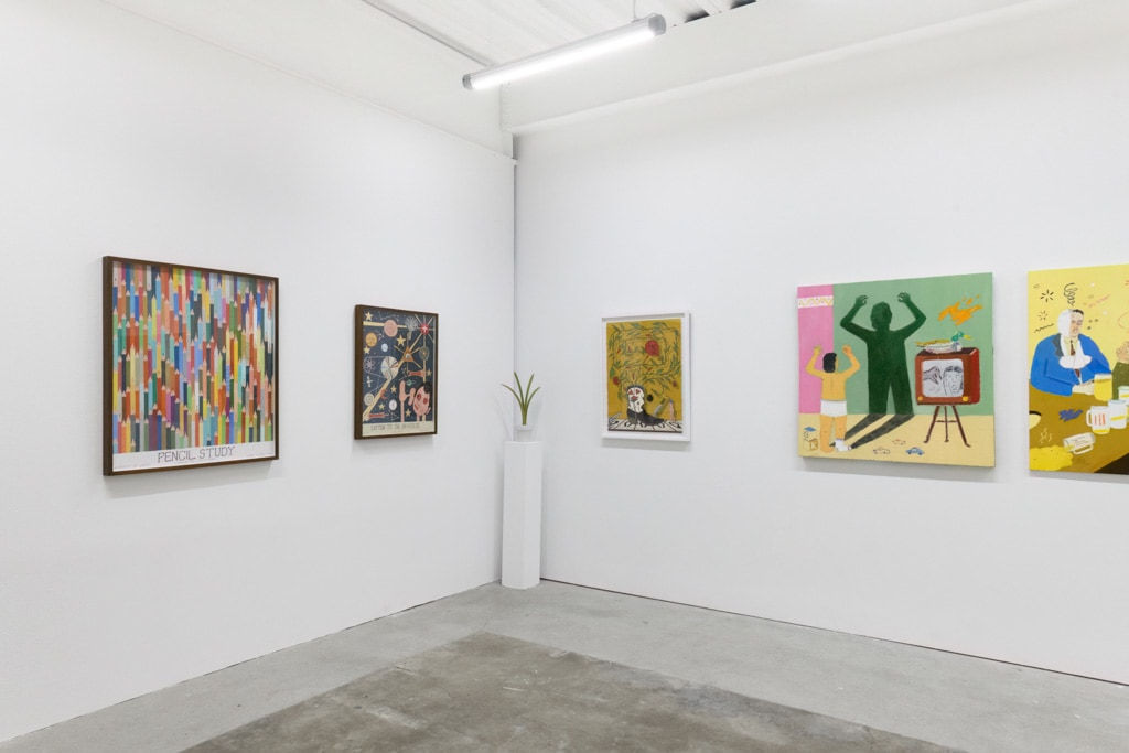 Installation view of 