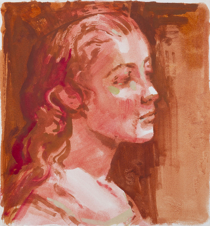 Rachel Gregor, Portrait of Saint Fina Sculpture, 2024