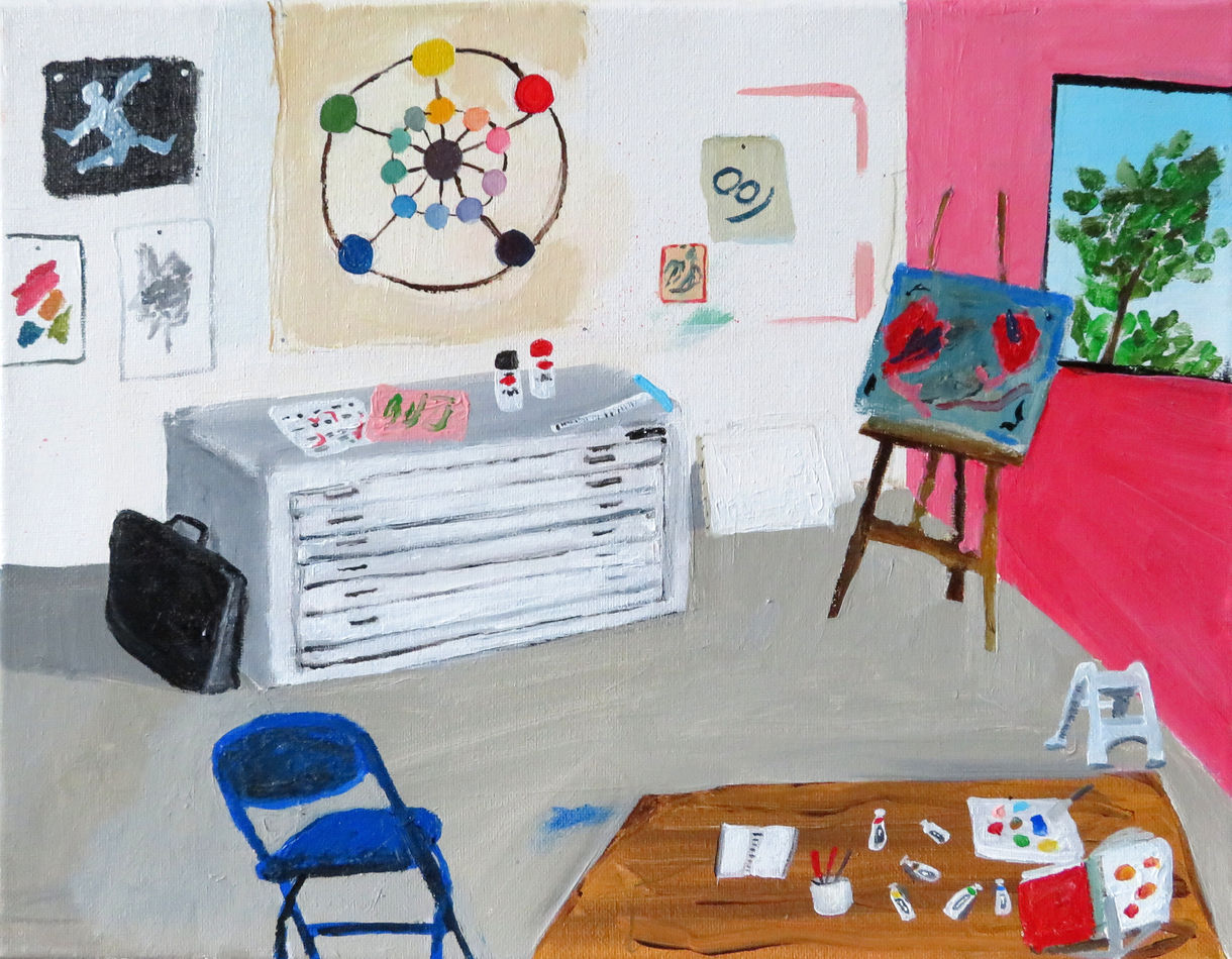 Polly Shindler, Studio, 2017