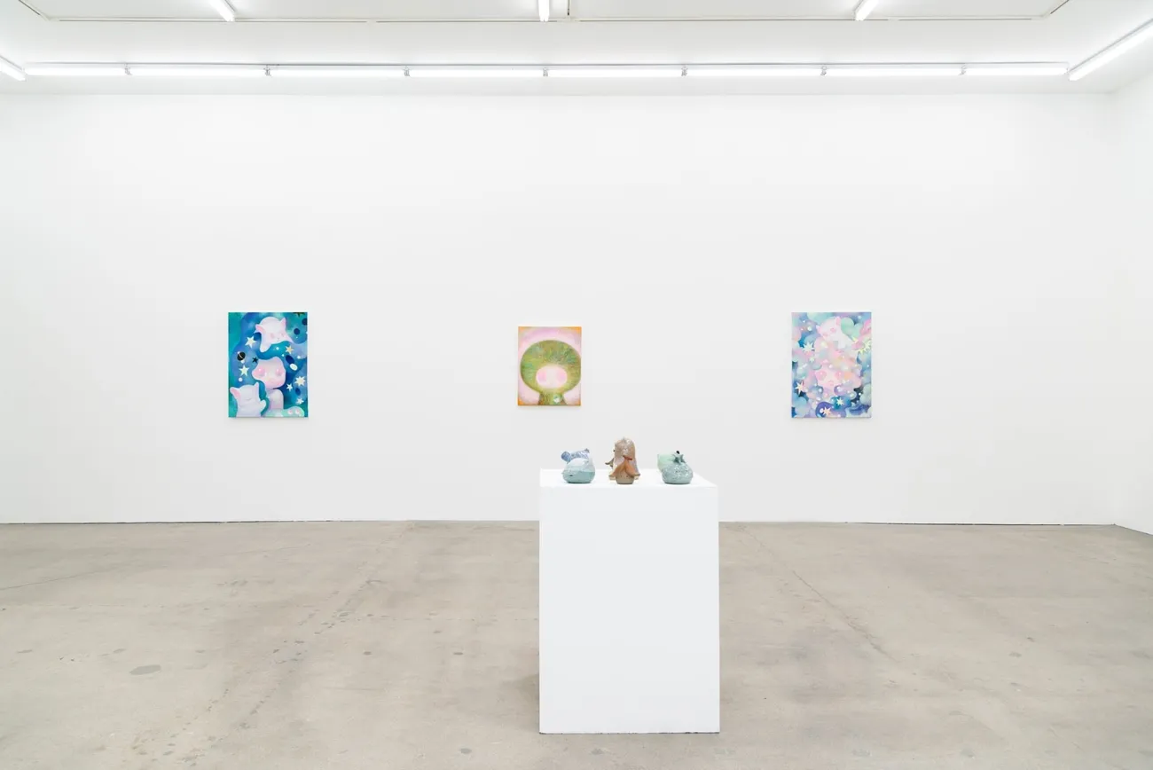 Installation image of So Youn Lee's work at Hashimoto Contemporary Los Angeles