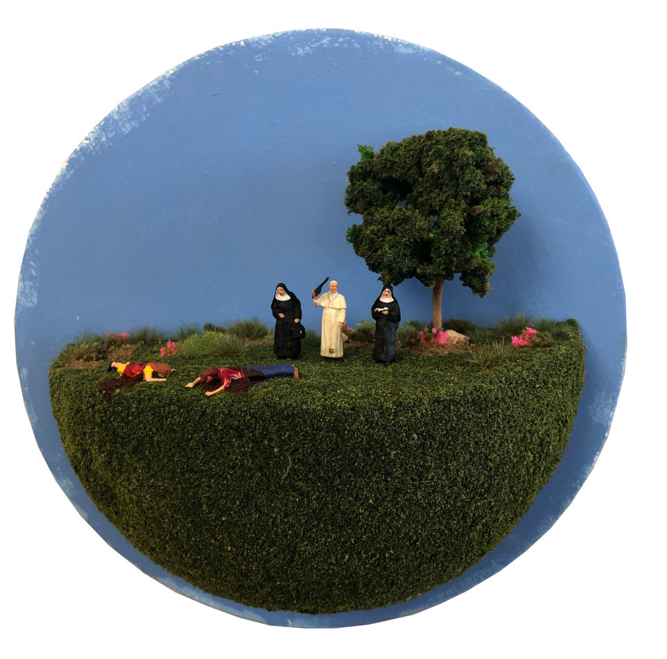 Abigail Goldman, Priest and Posse, 2019