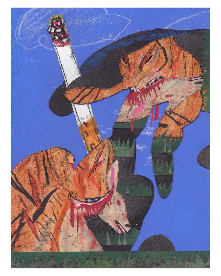 David Heo, Our Talk (A Mouthful) (Part II), 2020