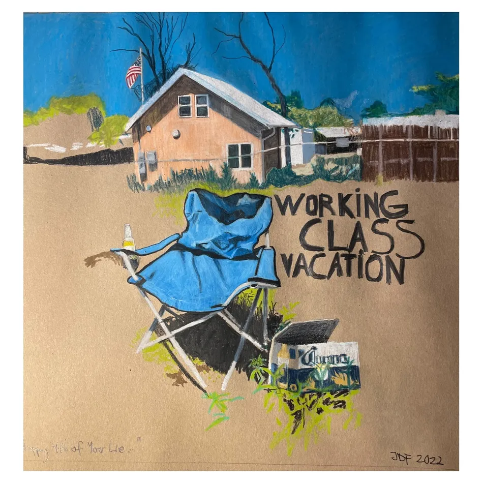 Painting by JD Fridlund for 