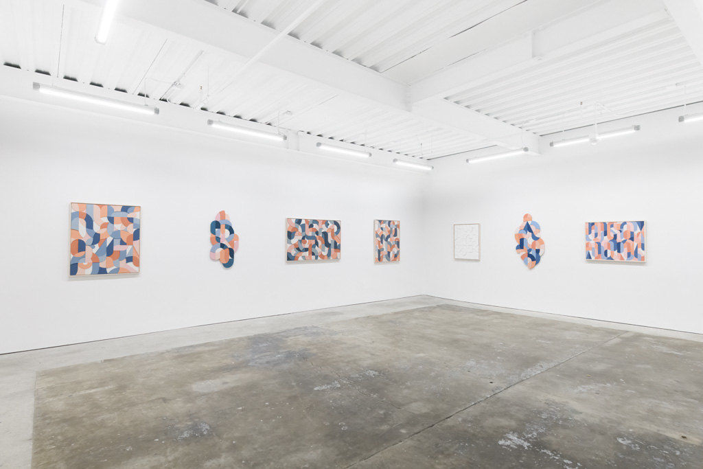 Installation view of Scott Albrecht's exhibition 