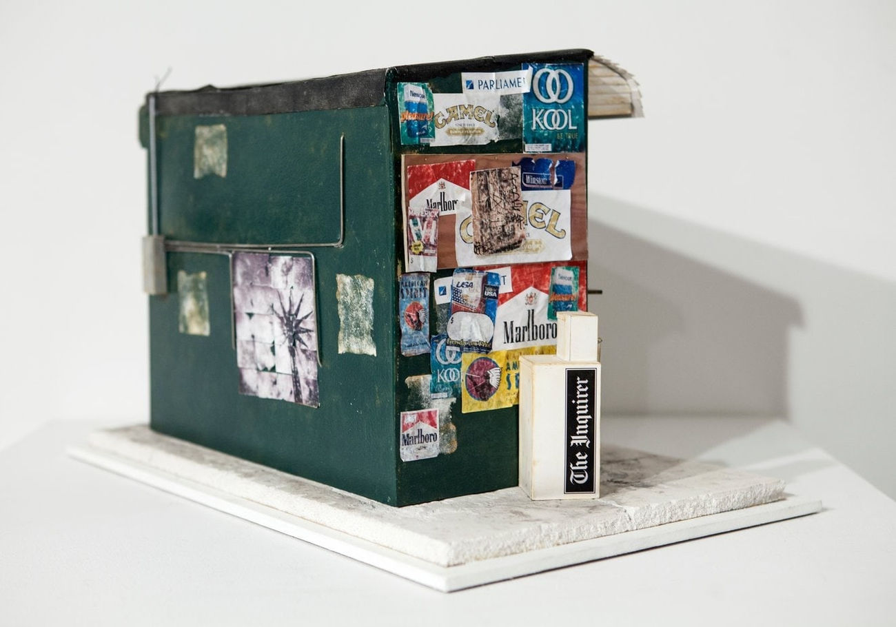 Drew Leshko miniature news stand