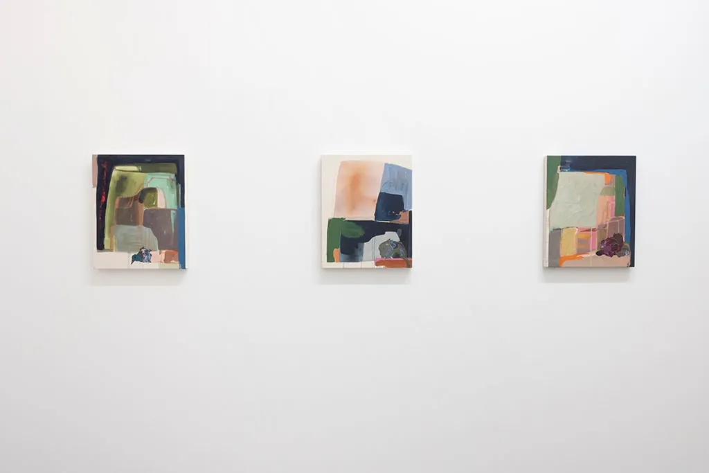 Install photo from Seonna Hong's solo exhibition Cognitive Dissonance