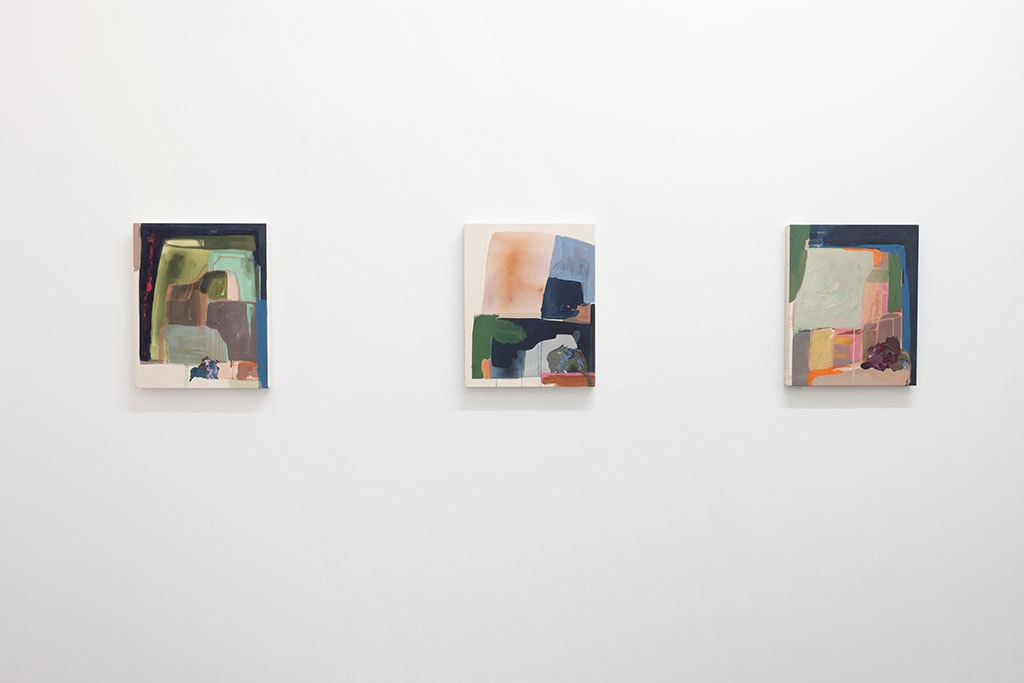 Install photo from Seonna Hong's solo exhibition Cognitive Dissonance