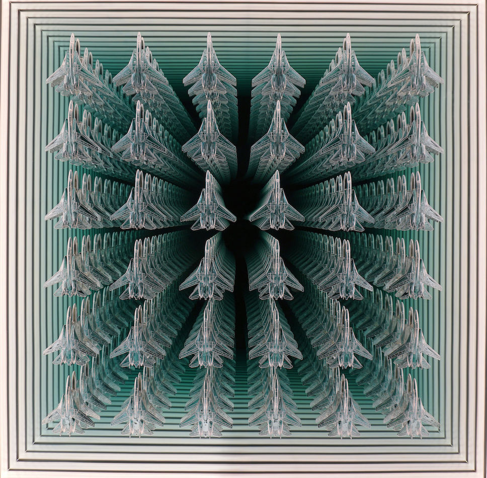 Peter Gronquist, 6x6 Chrome Jets, 2017