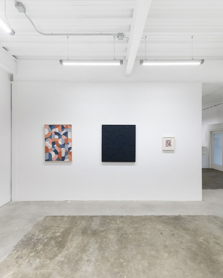 Installation view of Scott Albrecht's exhibition 