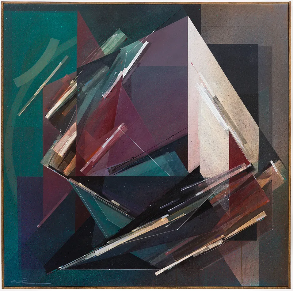 Augustine Kofie abstract painting