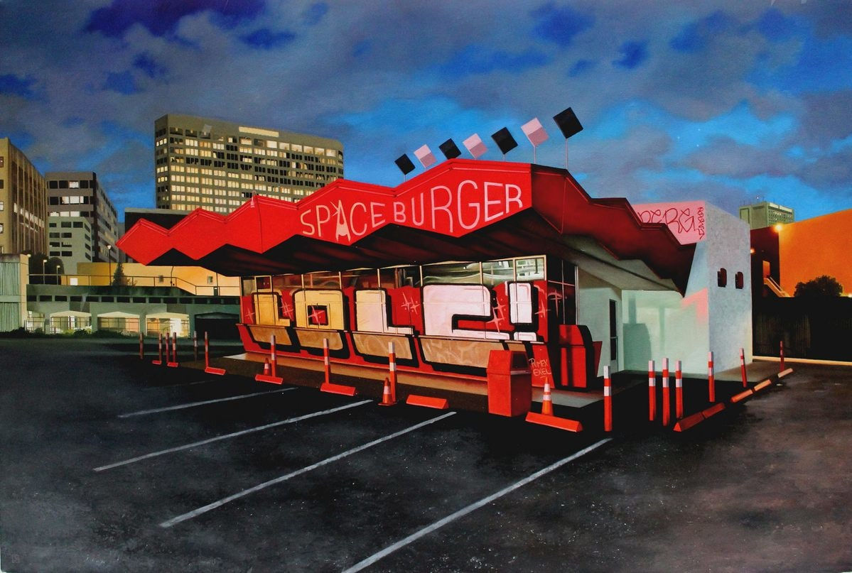 Jessica Hess, Space Burger, 2018