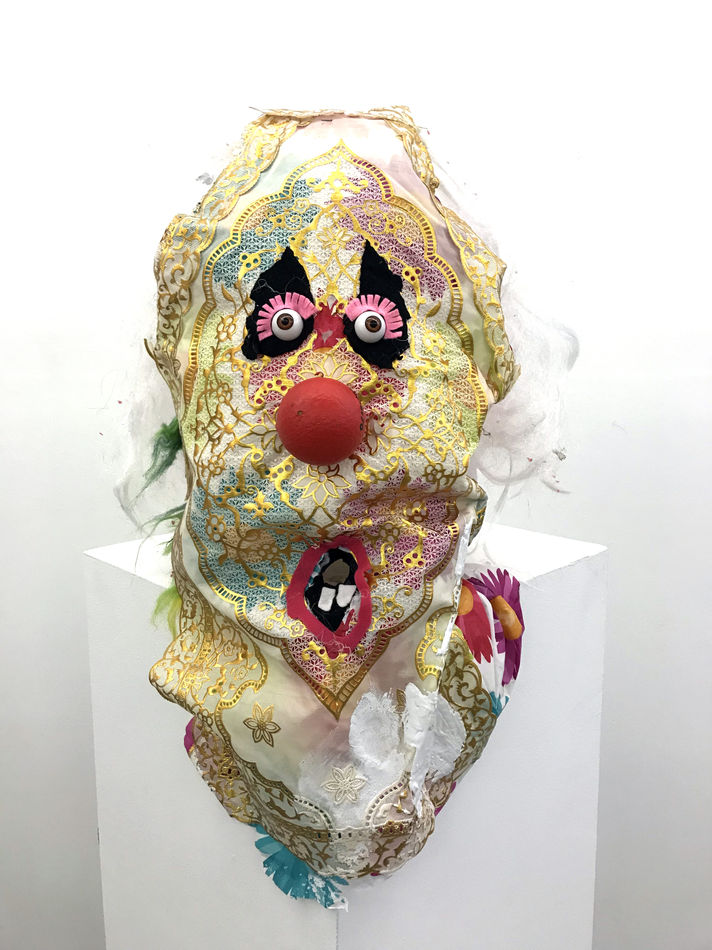 Brian A. Whiteley, Clown Mask 4, 2017