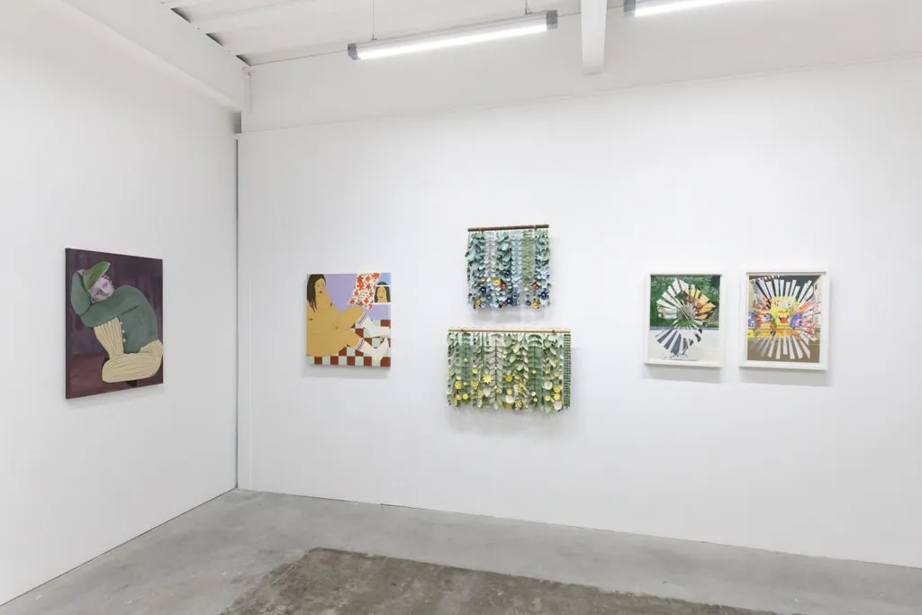 Installation view of 