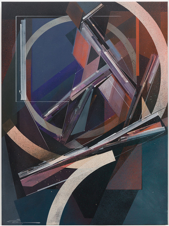 Augustine Kofie abstract painting