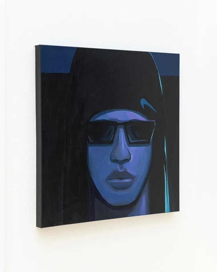 Dennis Brown's install photos of a gallery wall