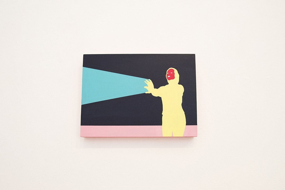 Mario Wagner colorful painting of figure