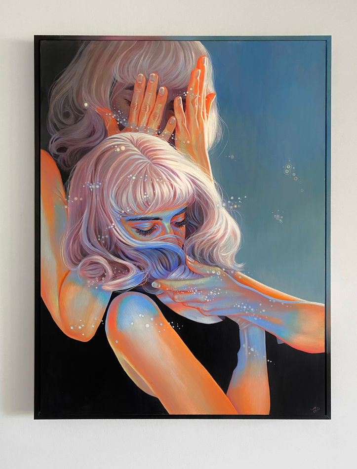 Martine Johanna, Absorbent Blues, 2021