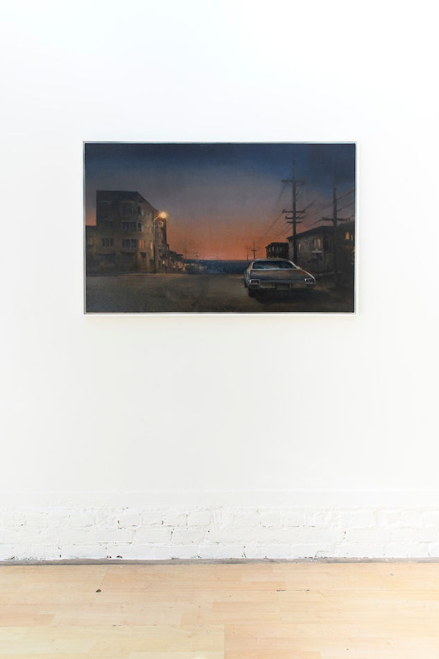 install view of artwork