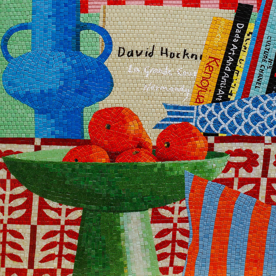 Detail image of Mary Finlayson's mosaic