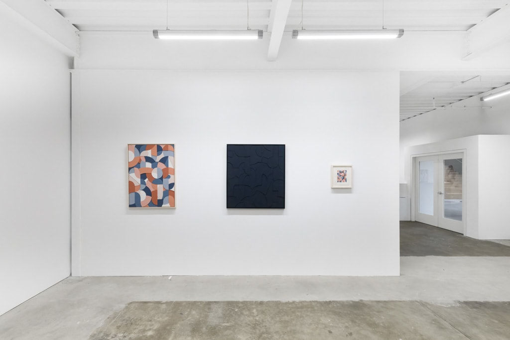 Installation view of Scott Albrecht's exhibition 