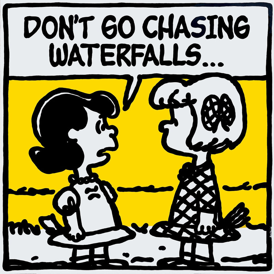 Mark Drew, Waterfalls, 2017