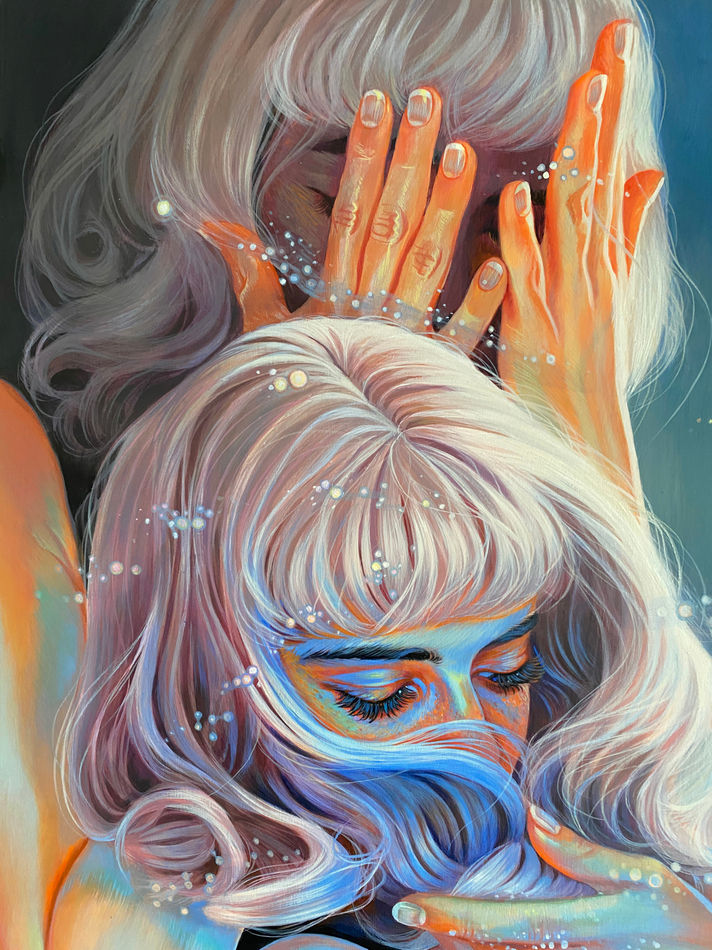 Martine Johanna, Absorbent Blues, 2021