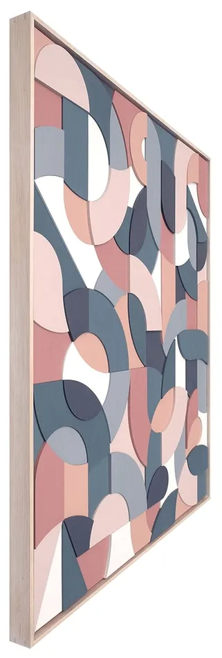 side view of artwork