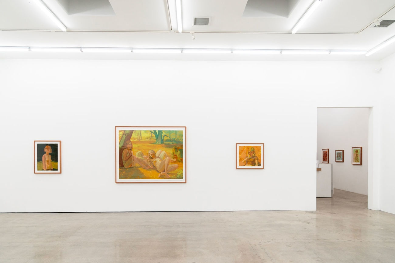 Installation image of Rachel Gregor's solo exhibition at Hashimoto Contemporary Los Angeles