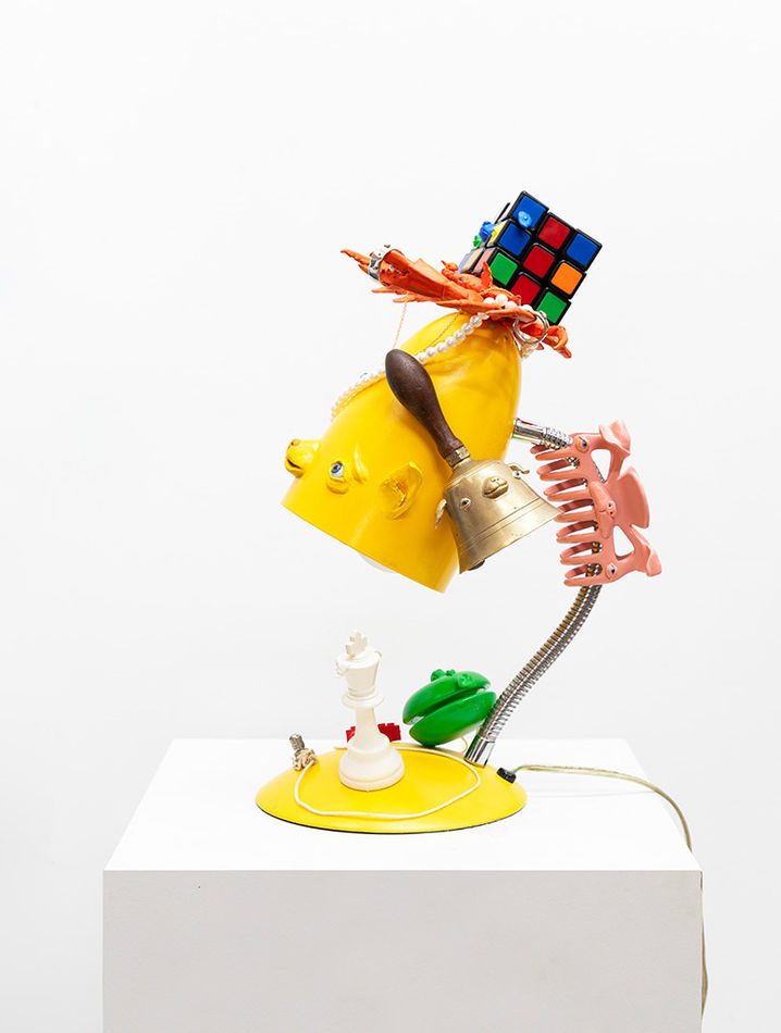 side view of sculpture