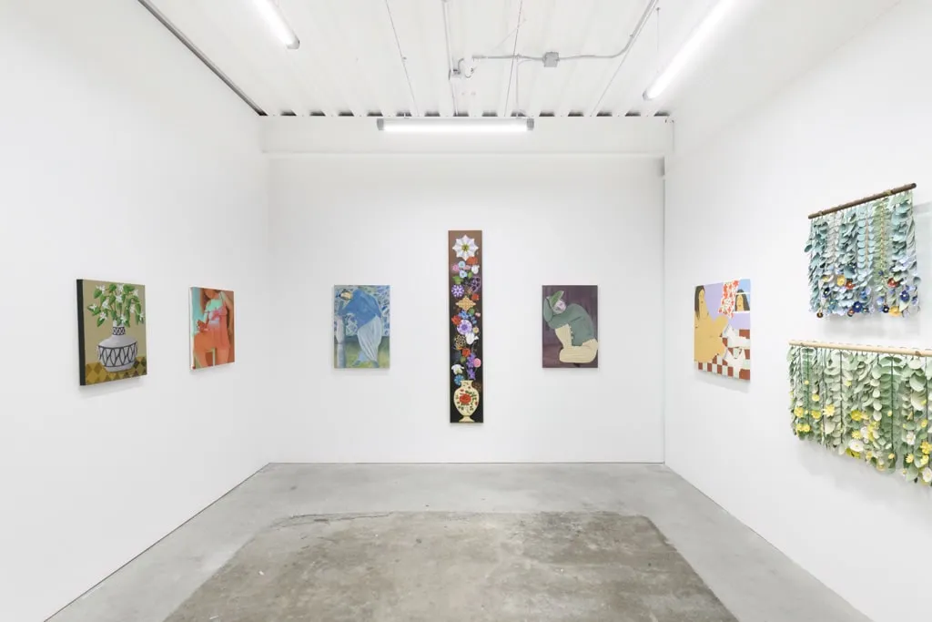Installation view of 