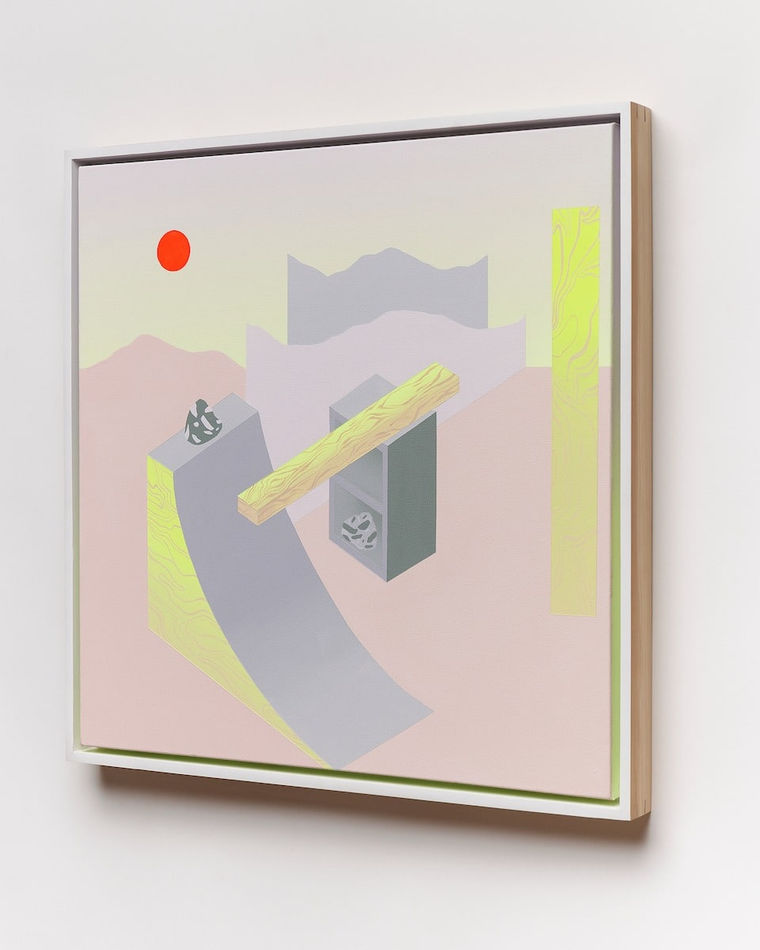 Madeleine Tonzi - abstract landscape forms