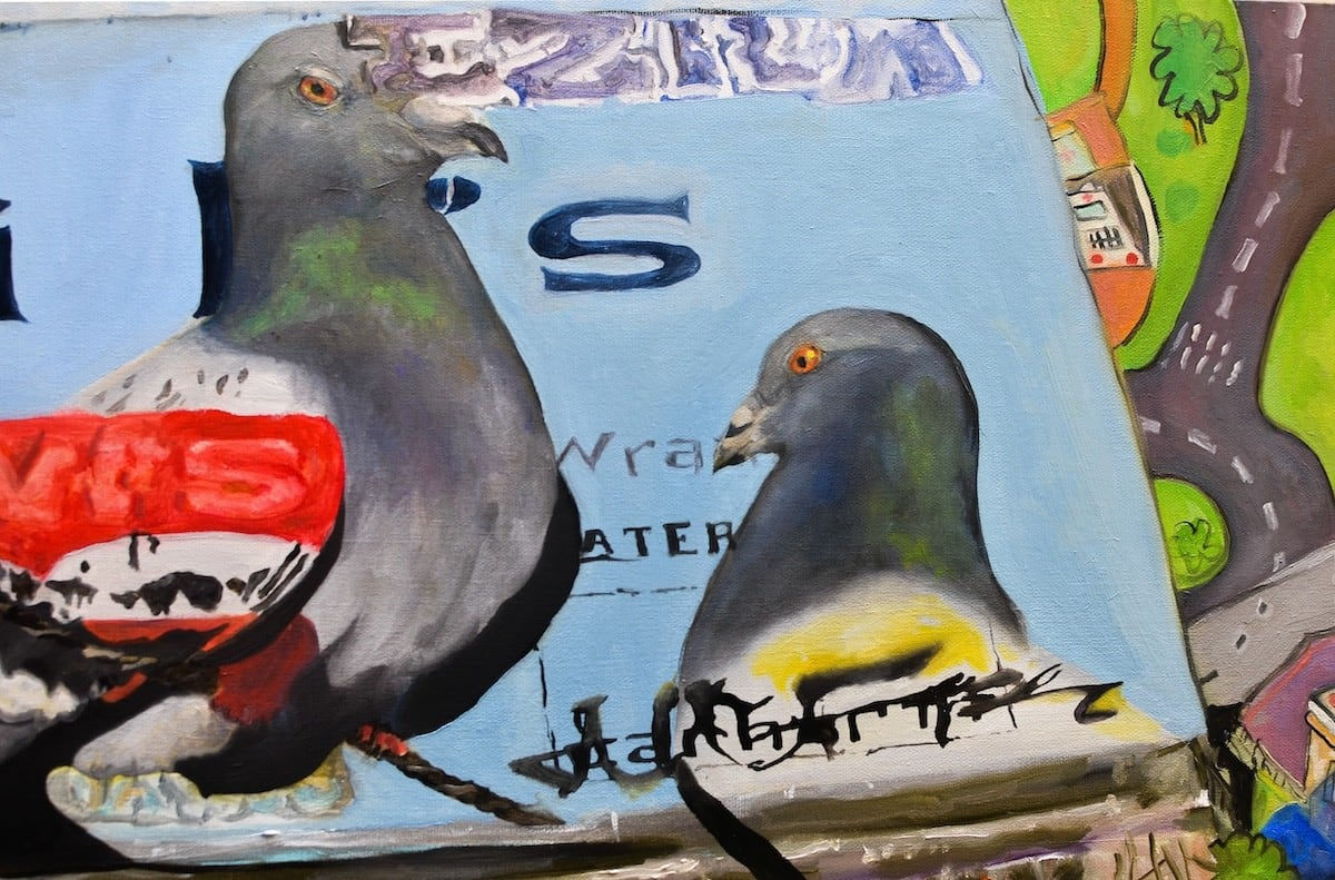 Madison Brooks - detail image of the painting 