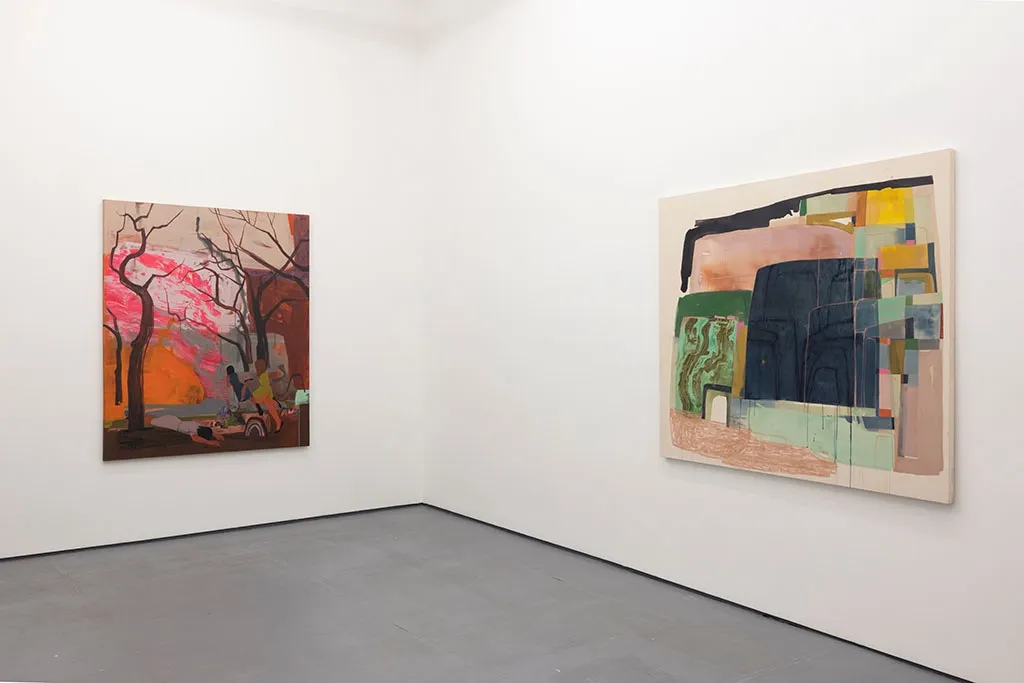 Install photo from Seonna Hong's solo exhibition Cognitive Dissonance