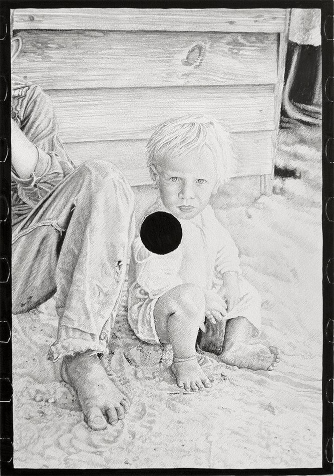 Joel Daniel Phillips, Killed Negative #17 / After Walker Evans, 2020