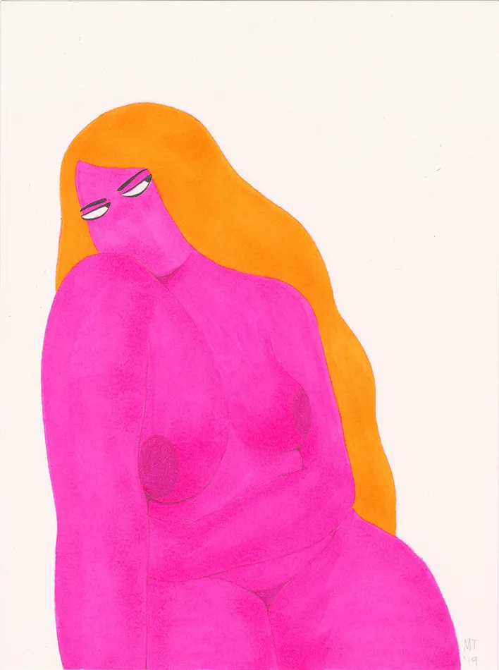 Miranda Tacchia, When he calls a Lyft before you even get dressed, 2019