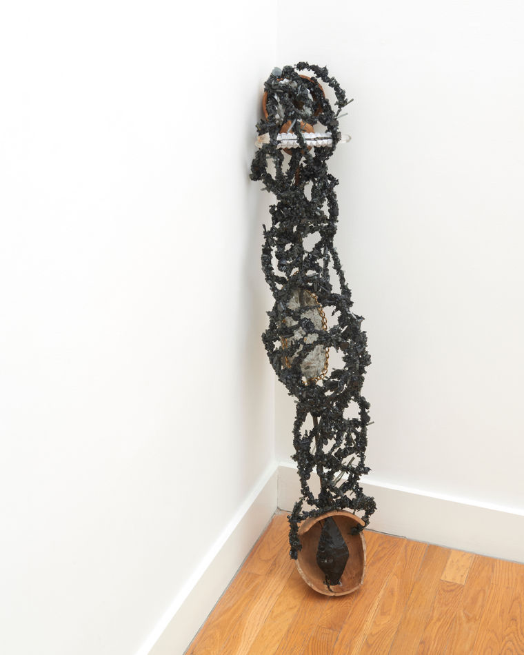 Lucien Shapiro, Mouth Full of Love and Rooted in Protection Spirit Totem, 2019