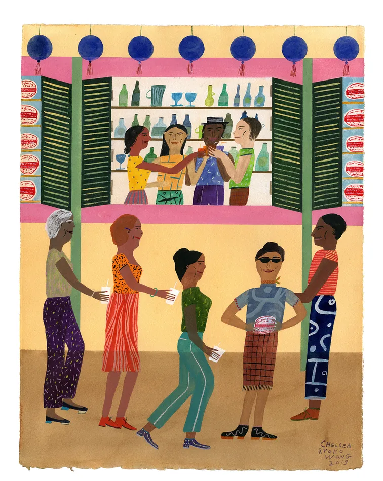 Chelsea Wong, Daiquiris and Sazeracs, But I Love My Muffuletta!!!, 2019