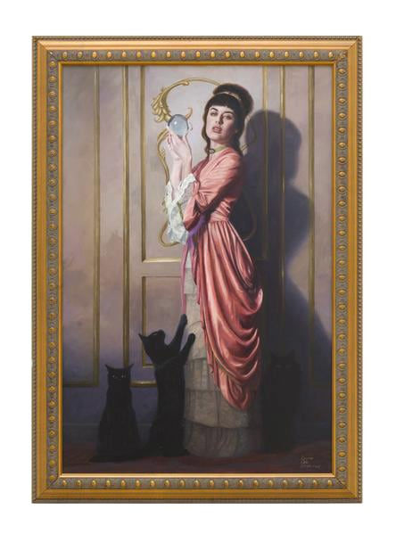 Laurie Lee Brom, The Crystal Gazer, 2017