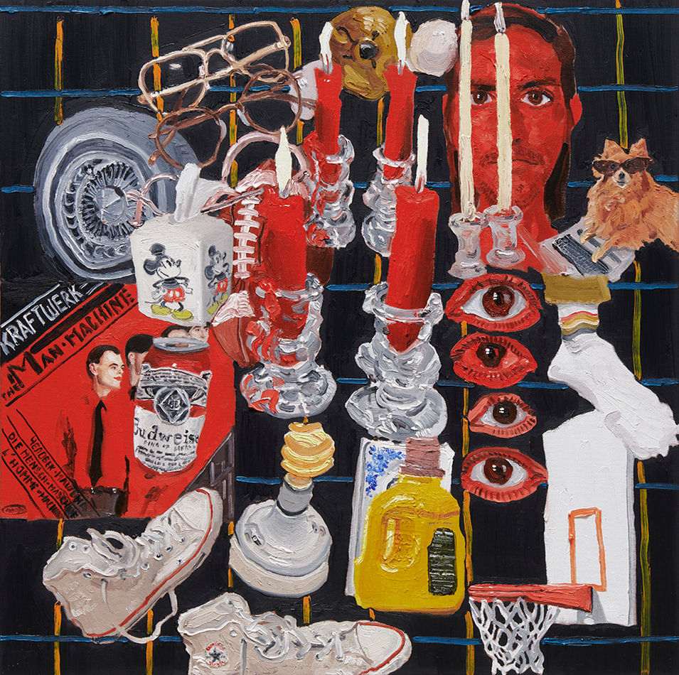 Emilio Villalba painting of objects