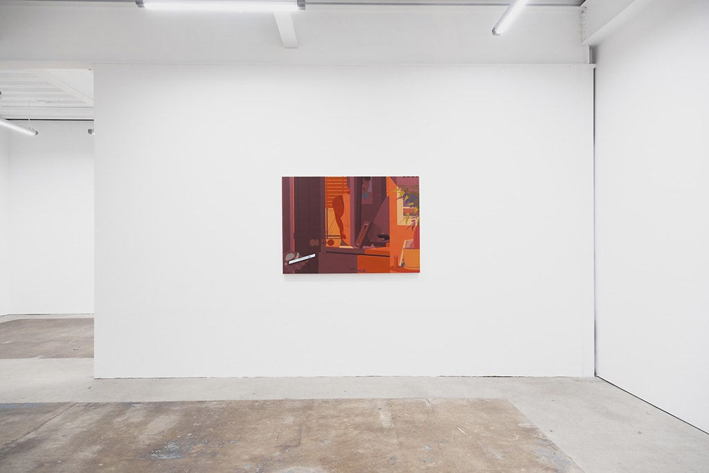 installation view of Adrian Kay Wong's exhibition 