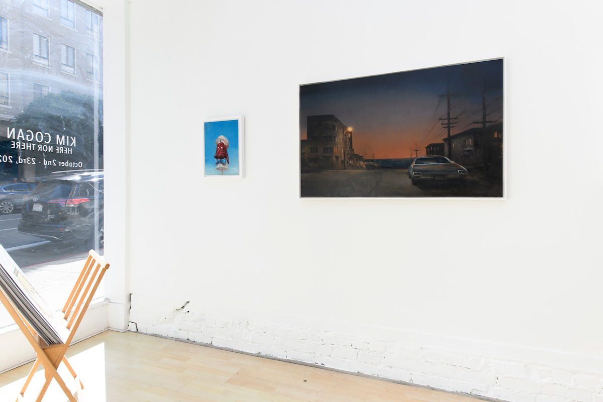 install view of artwork