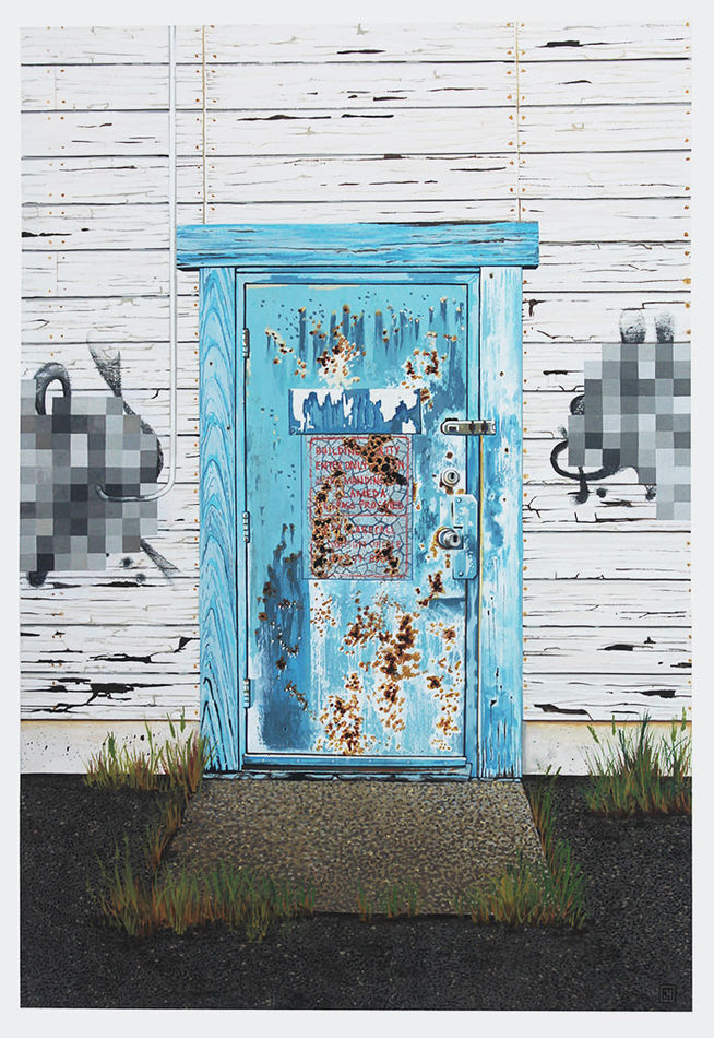 Jessica Hess, Alameda Door I, 2020