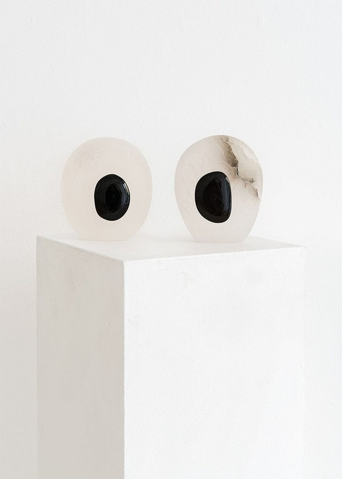 Dan Swindel 2 eyeball sculpture