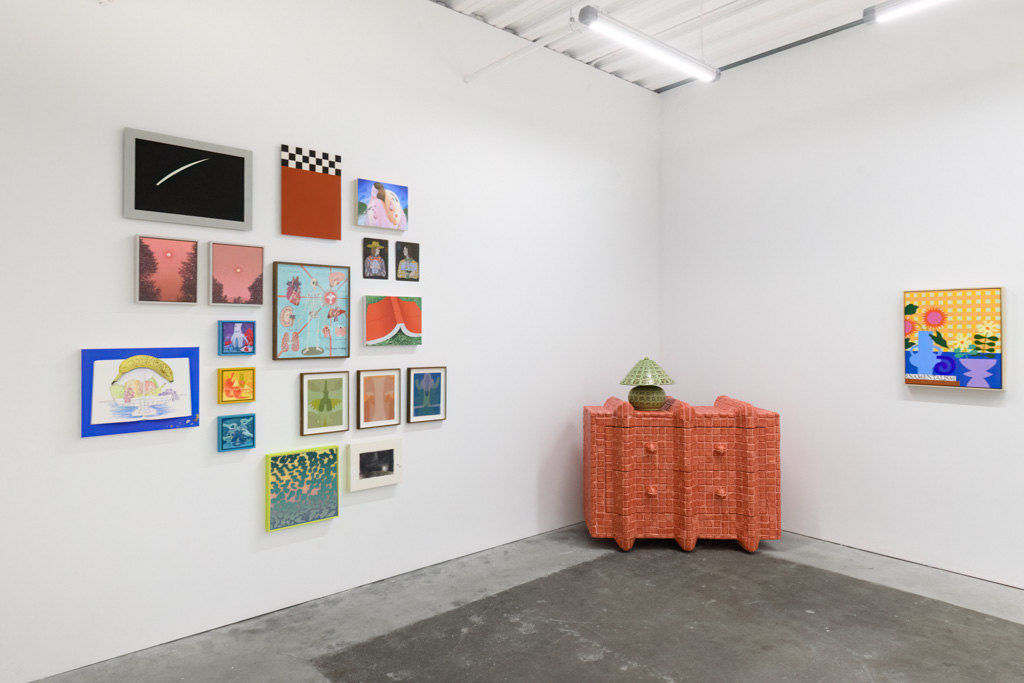 Installation view of 