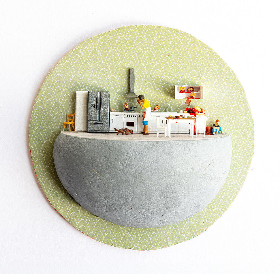 full front view of artwork