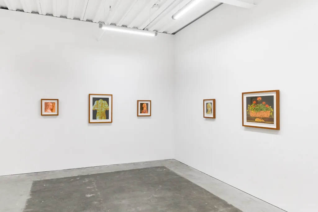 Installation image of the painting 