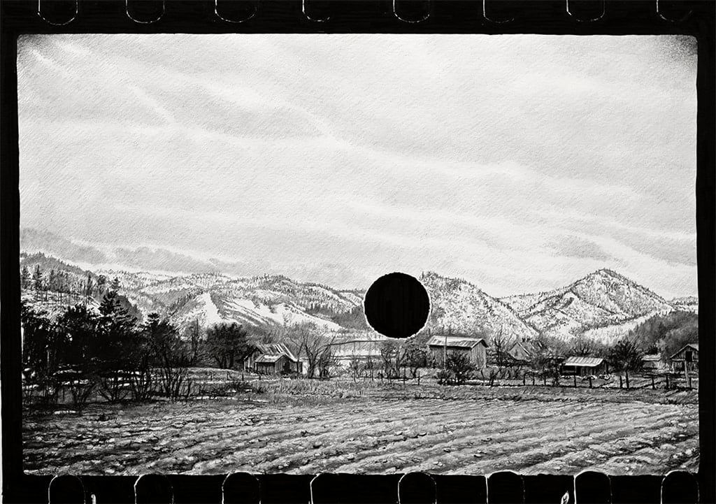 Joel Daniel Phillips, Killed Negative #25 / After Carl Mydans, 2020