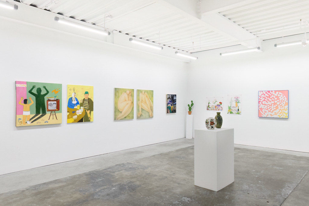 Installation view of 